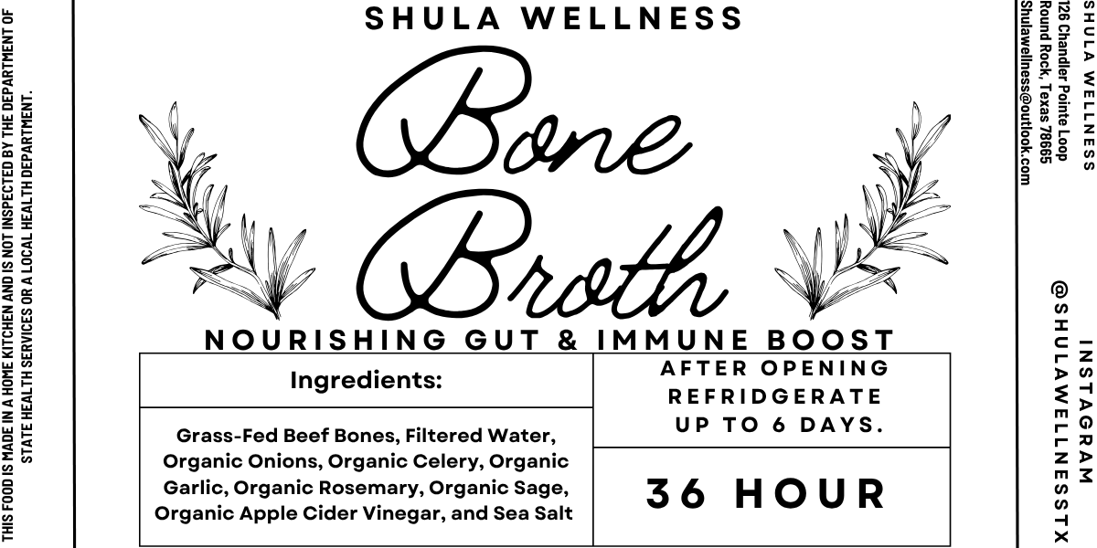 36 Hour Bone Broth