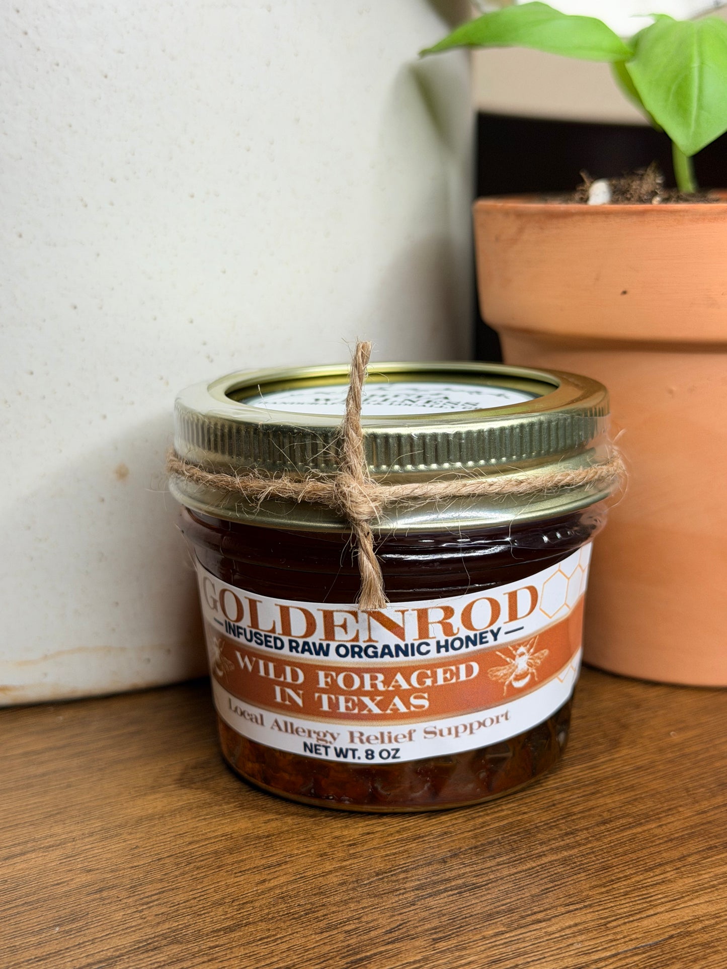 Goldenrod Infused Honey 8oz