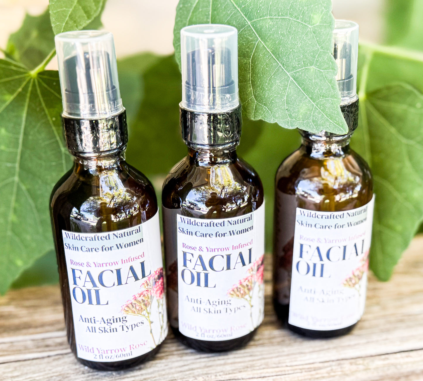 Women’s Facial Oil Wild Yarrow Rose