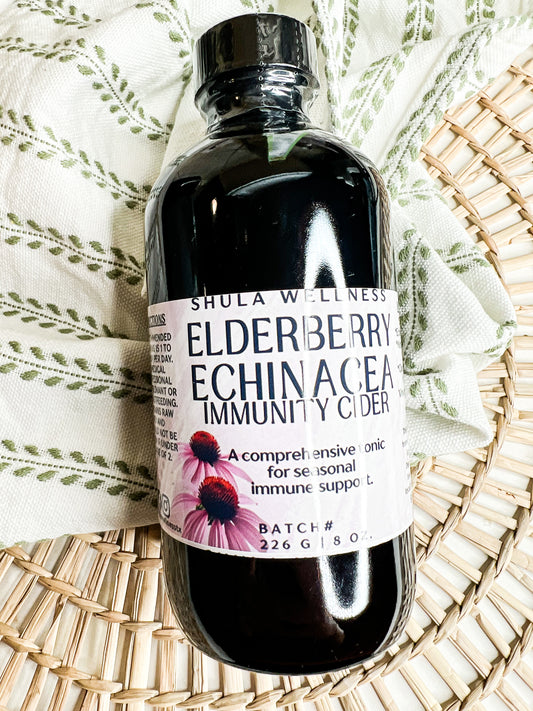 Elderberry Echinacea Immunity Cider