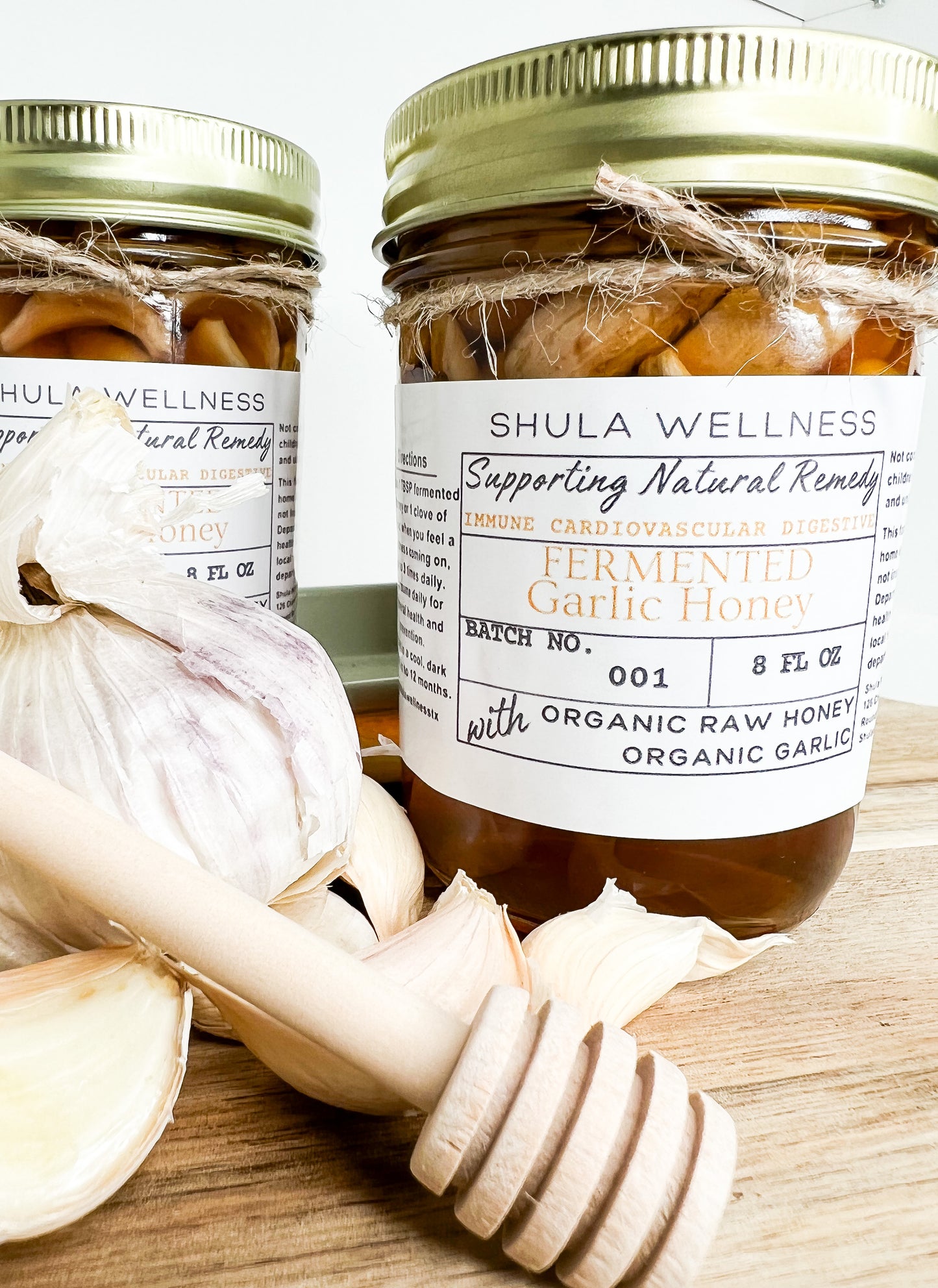 Fermented Garlic Honey