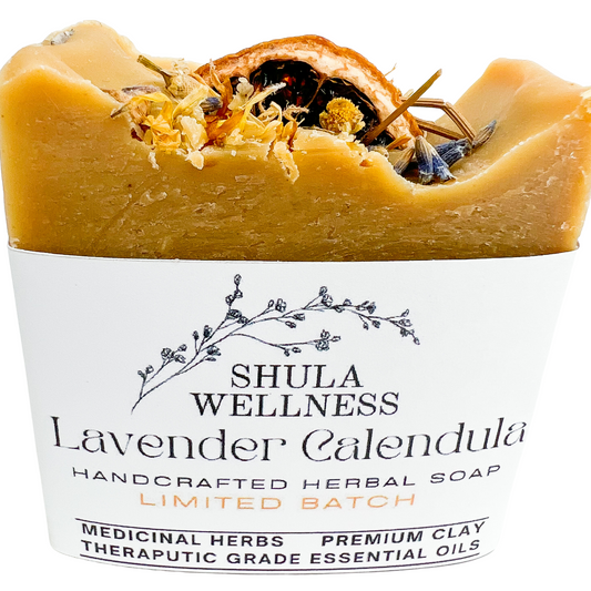 Herbal Infused Lavender Calendula Soap